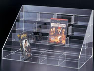 Acrylic CD & DVD Display